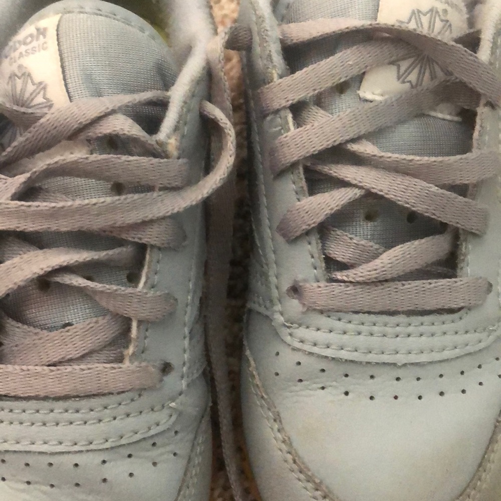 Ice blue Reebok Classics - Picture 8 of 8